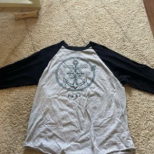 Reef graphic baseball tee